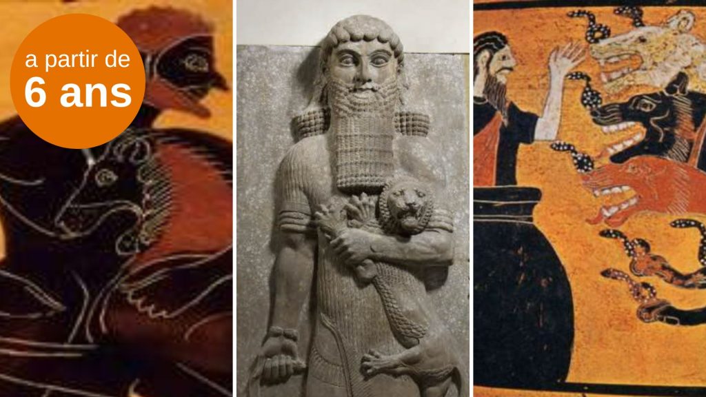 Monstres et héros de la mythologie au Louvre