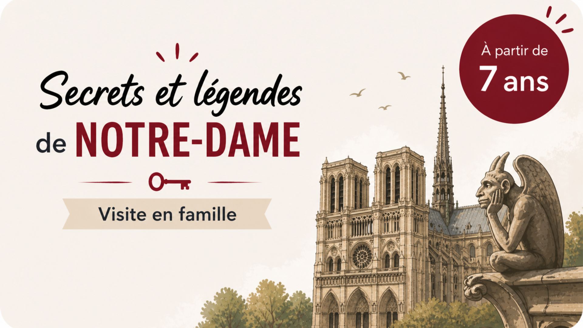 secrets et légendes de Notre-Dame en famille